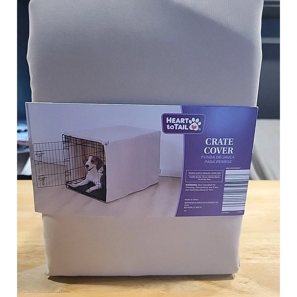 Heart To Tail Crate Cover 36Lx23.2Wx24H New In Package Dog Animal
